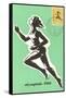 Olympic Runner, 1956-null-Framed Stretched Canvas