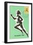 Olympic Runner, 1956-null-Framed Art Print