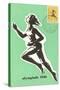 Olympic Runner, 1956-null-Stretched Canvas