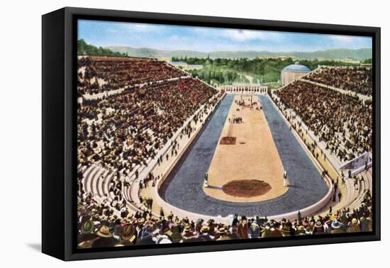 Olympic Stadium, Athens, 1906-null-Framed Stretched Canvas