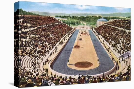 Olympic Stadium, Athens, 1906-null-Stretched Canvas
