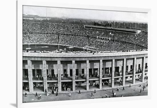 Olympic Stadium, Berlin, 1936-null-Framed Giclee Print