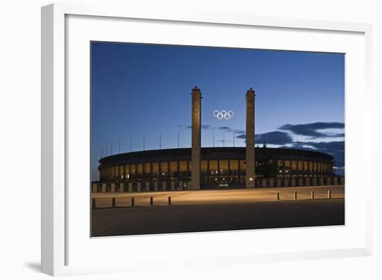 Olympic Stadium in Berlin, Germany-null-Framed Art Print