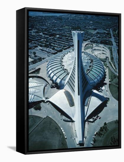 Olympic Stadium Montreal-null-Framed Stretched Canvas