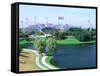 Olympic Stadium of the 1972 Olympics, Olympic Park, Munich, Germany-Adam Jones-Framed Stretched Canvas