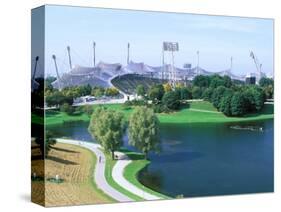 Olympic Stadium of the 1972 Olympics, Olympic Park, Munich, Germany-Adam Jones-Stretched Canvas