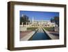 Olympic stadium on Montjuic in Barcelona, Catalonia, Spain-null-Framed Art Print