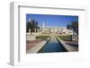 Olympic stadium on Montjuic in Barcelona, Catalonia, Spain-null-Framed Art Print