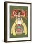 Olympic Theatre Playbill-null-Framed Art Print