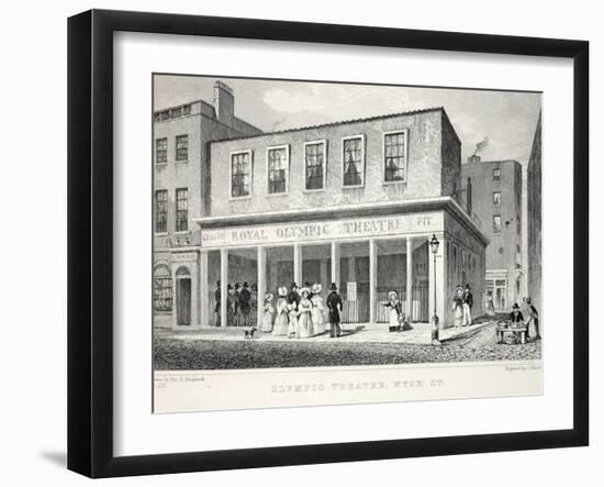 Olympic Theatre-Thomas Hosmer Shepherd-Framed Giclee Print