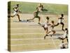 Olympics, 1932, Men 100M-null-Stretched Canvas