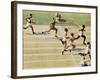 Olympics, 1932, Men 100M-null-Framed Photographic Print