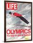 Olympics, Ski Jumper Yukio Kasaya, February 18, 1972-John Dominis-Framed Photographic Print