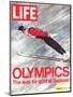 Olympics, Ski Jumper Yukio Kasaya, February 18, 1972-John Dominis-Mounted Premium Photographic Print