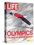 Olympics, Ski Jumper Yukio Kasaya, February 18, 1972-John Dominis-Stretched Canvas