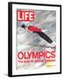 Olympics, Ski Jumper Yukio Kasaya, February 18, 1972-John Dominis-Framed Photographic Print