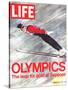 Olympics, Ski Jumper Yukio Kasaya, February 18, 1972-John Dominis-Stretched Canvas