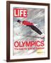 Olympics, Ski Jumper Yukio Kasaya, February 18, 1972-John Dominis-Framed Photographic Print