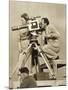 Olympische Spiele 1936 Leni Riefenstahl and One of Her Team Recording the Games-Paul Wolff-Mounted Art Print