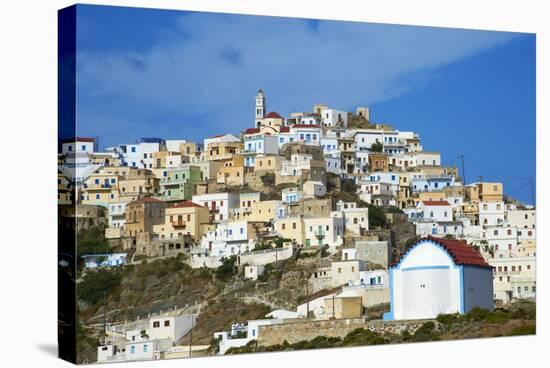 Olympos, Karpathos, Dodecanese, Greek Islands, Greece, Europe-null-Stretched Canvas