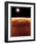 Olympus Mons, Mars-Detlev Van Ravenswaay-Framed Premium Photographic Print