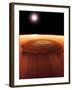 Olympus Mons, Mars-Detlev Van Ravenswaay-Framed Premium Photographic Print