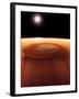 Olympus Mons, Mars-Detlev Van Ravenswaay-Framed Photographic Print