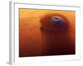 Olympus Mons, Mars-Detlev Van Ravenswaay-Framed Photographic Print