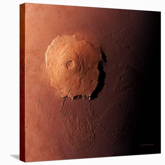 Olympus Mons, Morning View-Detlev Van Ravenswaay-Stretched Canvas