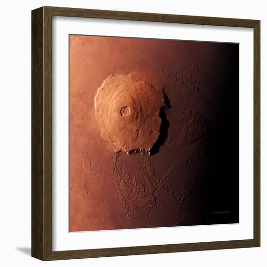 Olympus Mons, Morning View-Detlev Van Ravenswaay-Framed Premium Photographic Print