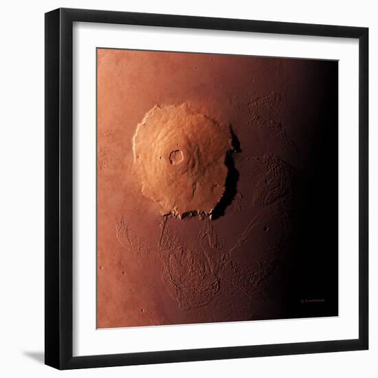 Olympus Mons, Morning View-Detlev Van Ravenswaay-Framed Premium Photographic Print