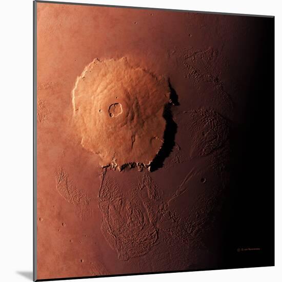 Olympus Mons, Morning View-Detlev Van Ravenswaay-Mounted Premium Photographic Print