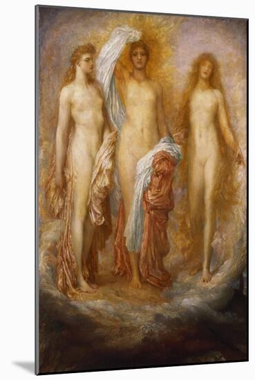 Olympus on Ida. 1885-George Frederick Watts-Mounted Giclee Print