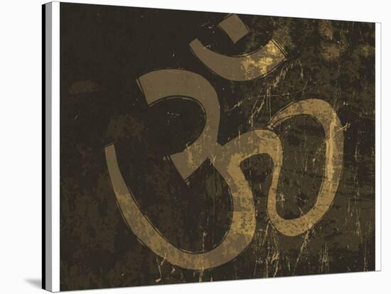 Om Grunge Symbol-pashabo-Stretched Canvas