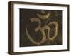 Om Grunge Symbol-pashabo-Framed Art Print