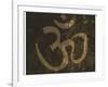 Om Grunge Symbol-pashabo-Framed Art Print