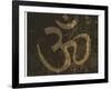 Om Grunge Symbol-pashabo-Framed Art Print