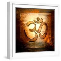 Om II-Christine Ganz-Framed Art Print