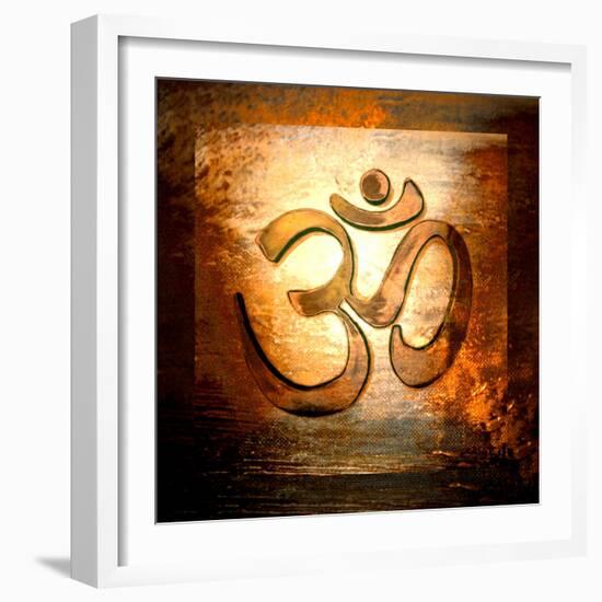 Om II-Christine Ganz-Framed Art Print