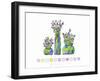 Omage In Green-Lisa Katharina-Framed Giclee Print