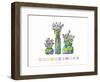 Omage In Green-Lisa Katharina-Framed Giclee Print