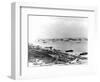 Omaha Beach on D-Day-null-Framed Photographic Print