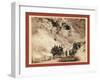 Omaha Board of Trade in Mountains Near Deadwood, April 26, 1889-John C. H. Grabill-Framed Giclee Print