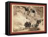 Omaha Board of Trade in Mountains Near Deadwood, April 26, 1889-John C. H. Grabill-Framed Stretched Canvas