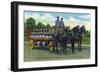 Omaha, Nebraska - Storz Brewing Company Beer Delivery Carriage-Lantern Press-Framed Art Print