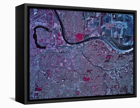 Omaha, Nebraska-Stocktrek Images-Framed Stretched Canvas