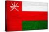 Oman Flag Design with Wood Patterning - Flags of the World Series-Philippe Hugonnard-Stretched Canvas