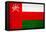 Oman Flag Design with Wood Patterning - Flags of the World Series-Philippe Hugonnard-Framed Stretched Canvas