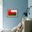 Oman Flag Design with Wood Patterning - Flags of the World Series-Philippe Hugonnard-Framed Art Print displayed on a wall