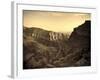 Oman, Hajjar Mountain Range, Jebel Shams Mountain, Wadi Ghul, the 'Grand Canyon of Arabia'-Michele Falzone-Framed Photographic Print